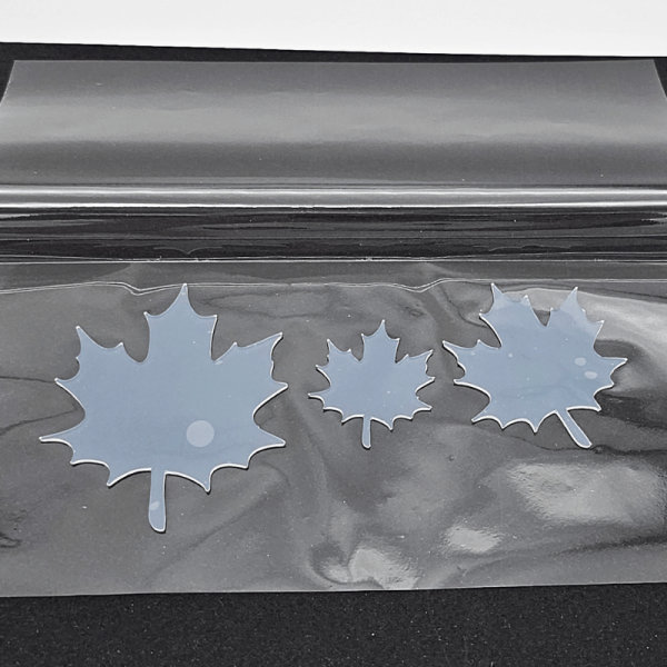 Ahornblätter 3er Set - Silikoneinlage / Silikonstempel